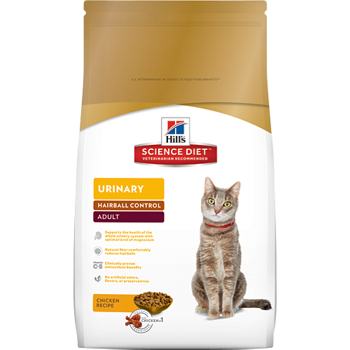 Hill's Science Diet Feline Adult Urinary Hairball Control 3.17kg